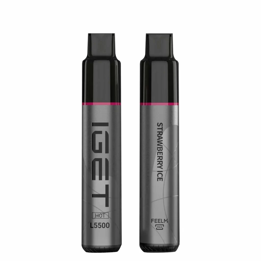 IGET HOT 5500 Puffs Strawberry Ice