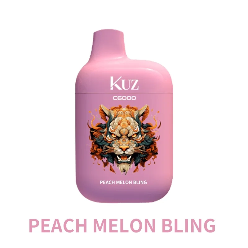 KUZ C6000 PUFFS – PEACH MELON BLING