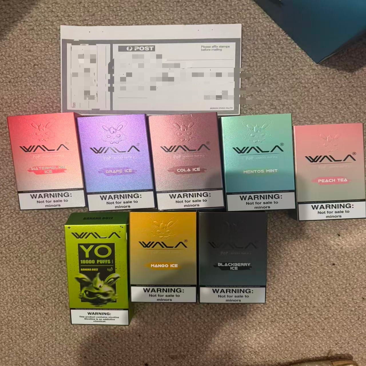 Wala YO 18000 Puffs -Cranberry Ice