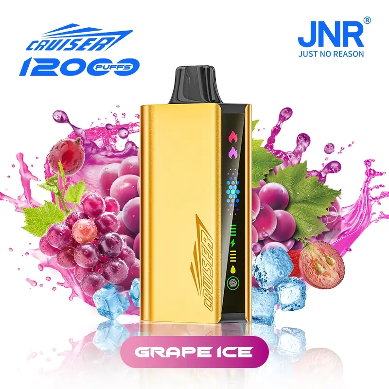 JNR Cruiser 12000 Puffs –Grape Ice
