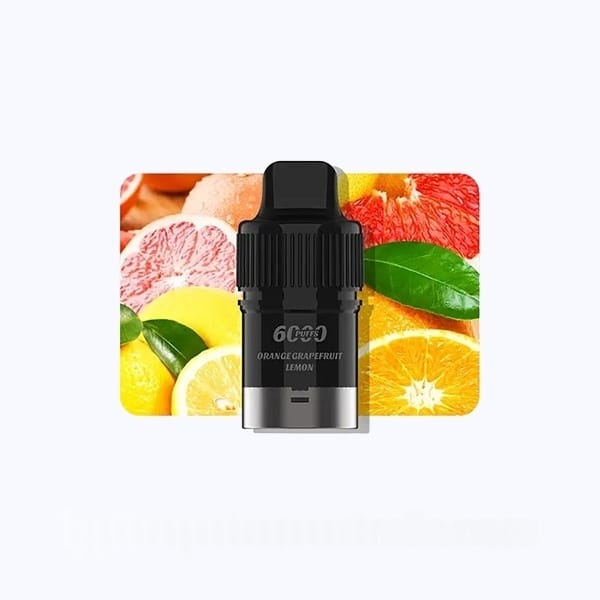 IGET Bar Plus Pod Orange Grapefruit Lemon 6000 Puffs