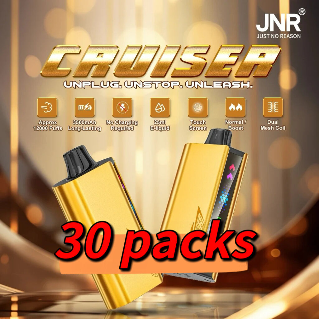 JNR Cruiser 12000 Puffs –30 packs (Ship from oversea)