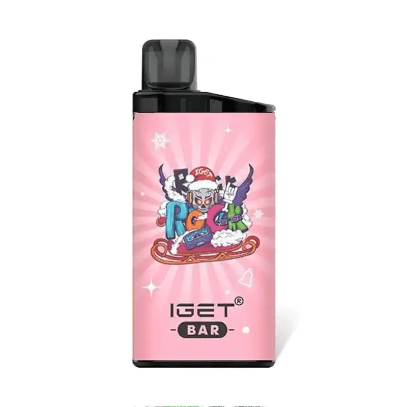 IGET BAR STRAWBERRY LYCHEE ICE 3500 Puffs Disposable Vape