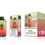 australian vape stores - A row of premium disposable vapes displayed on a counter in an Australian vape store, highlighting the range available to customers