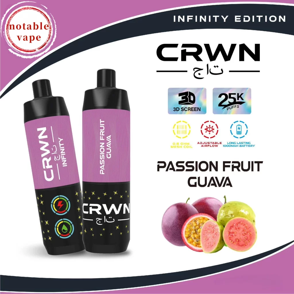Crwn Infinity – Passion Fruit Guava – 25,000