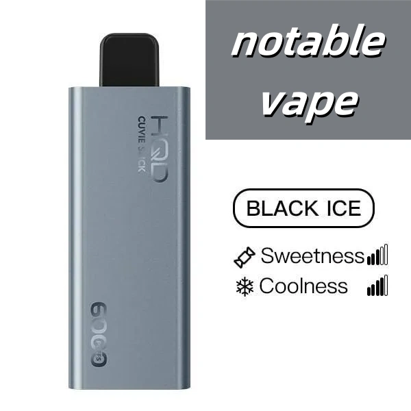cuvie slick Black Ice disposable vape device