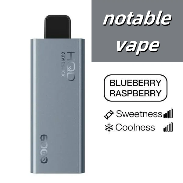 cuvie slick Blueberry Raspberry disposable vape device