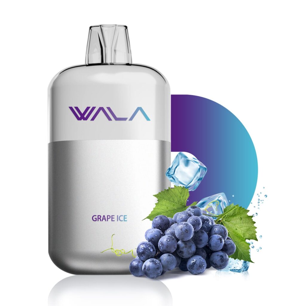 Wala POP 10000 Puffs – Grape Ice