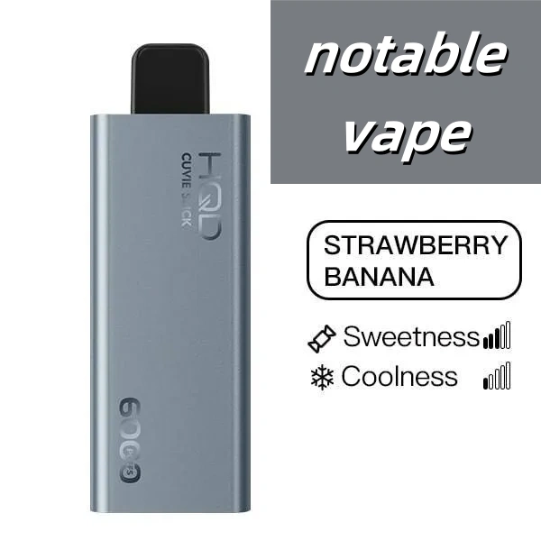 HQD Cuvie Slick 6000 – Strawberry Banana