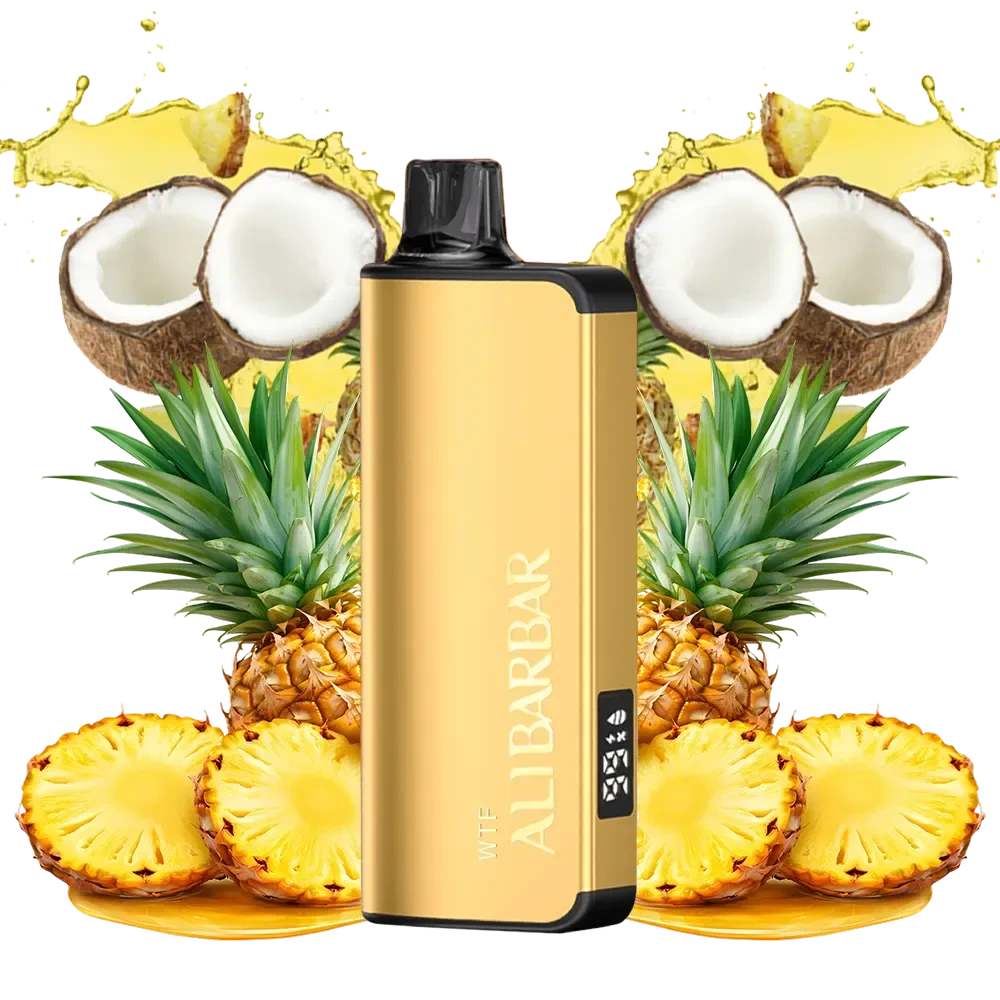 ALIBARBAR INGOT Pineapple Coconut 9000 Puffs 10 pack on sale(Ship from oversea)