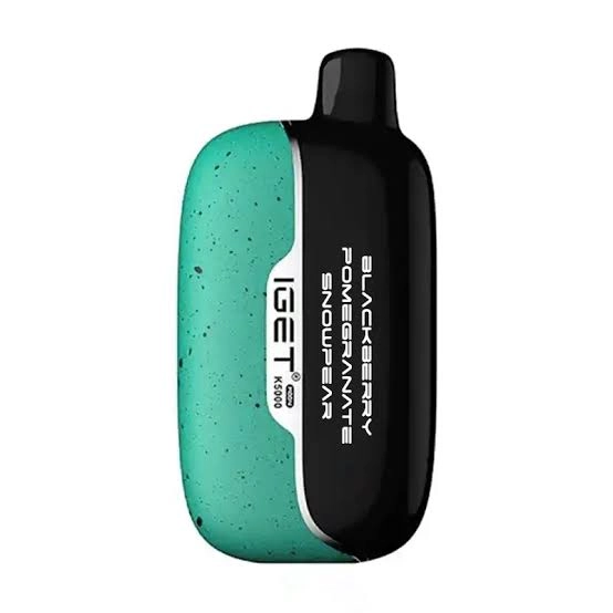 IGET Moon Blackberry Pomegranate Snow Pear moon bar vape 5 pack