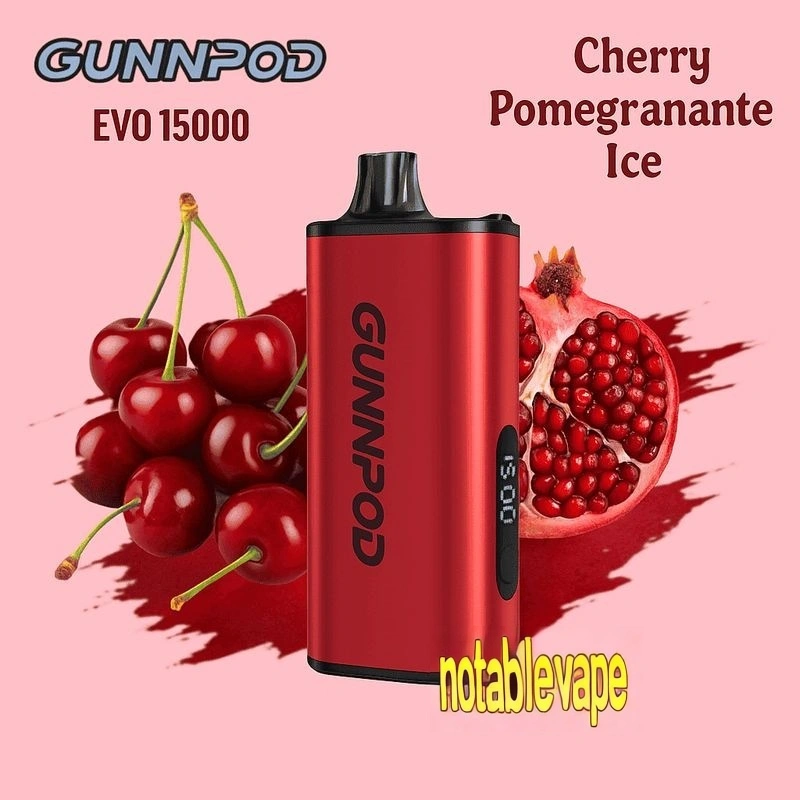 Diagram showing correct holding position for a quadruple berry disposable vape with airflow holes visible