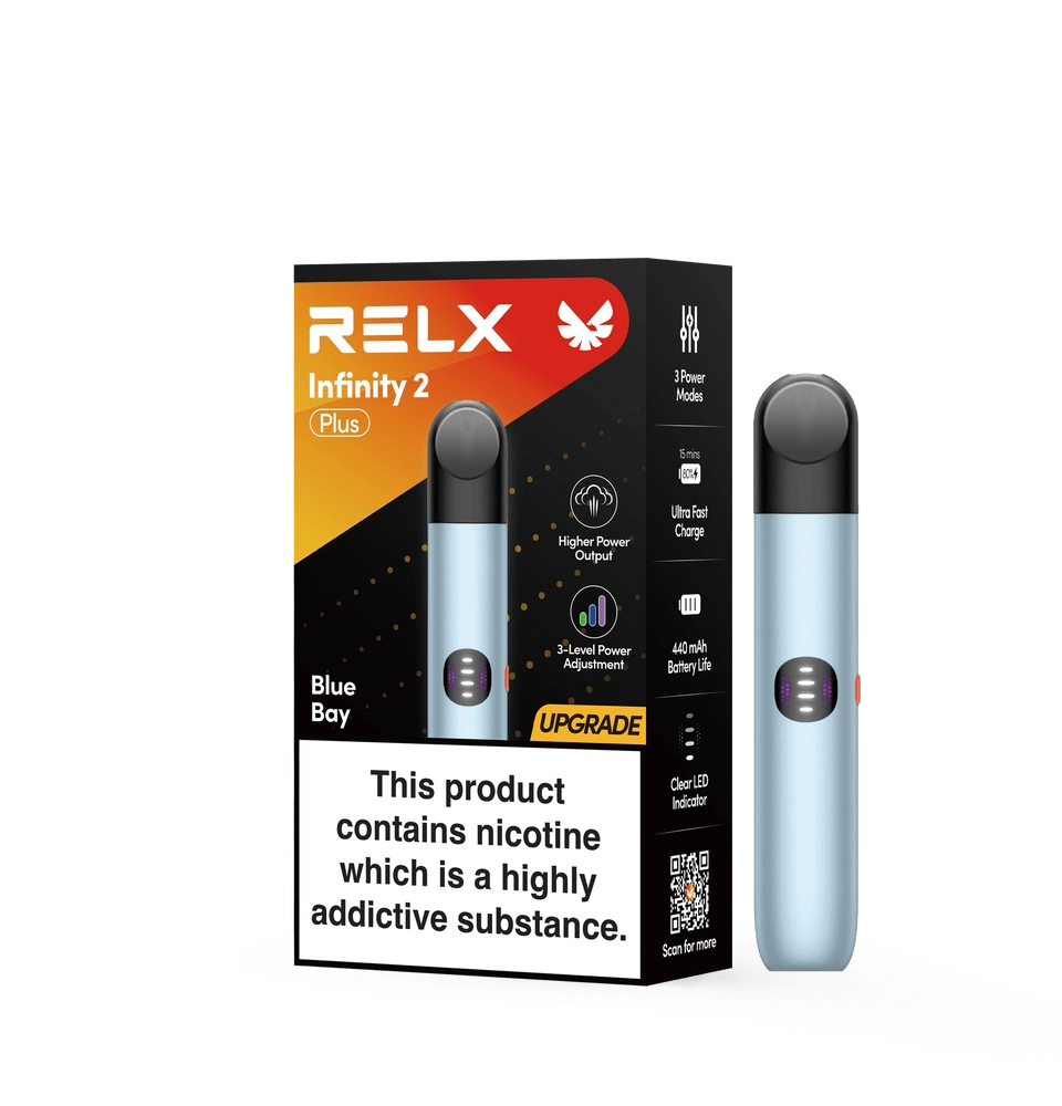 person holding an alibarbar vape and checking the e-liquid window