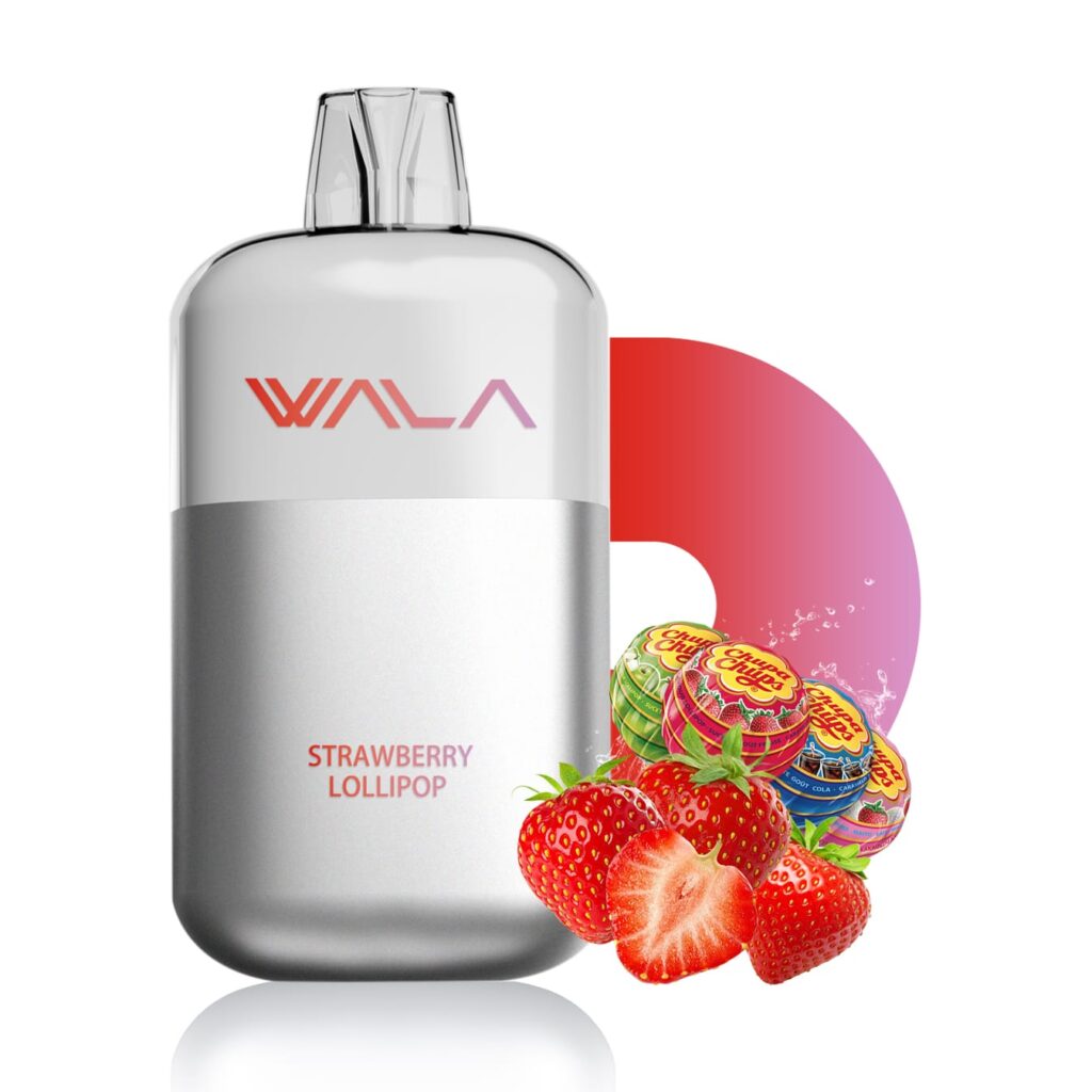 Wala POP 10000 Puffs – Strawbeerry Lollipop